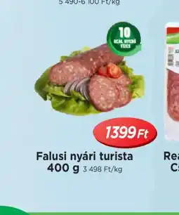 Real Falusi nyári turista ajánlat