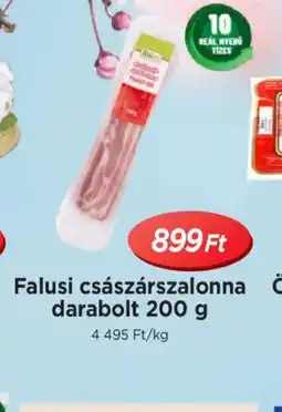 Real Falusi császárszalonna ajánlat