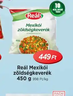 Real Reál Mexiki zöldségkeverék ajánlat