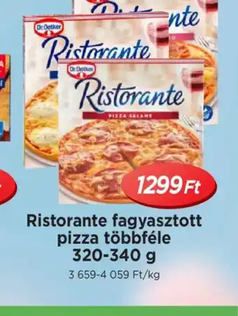 Real Ristorante fagyasztott pizza ajánlat