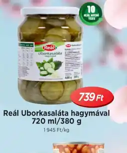Real Reál Uborkasaláta hagymával ajánlat