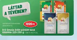 Real D-E Omnia őrölt-pörkölt kávé ajánlat