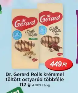 Real Dr. Gerard Rolls krémmel töltött ostyarúd ajánlat