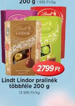 Real Lindt Lindor pralinék ajánlat