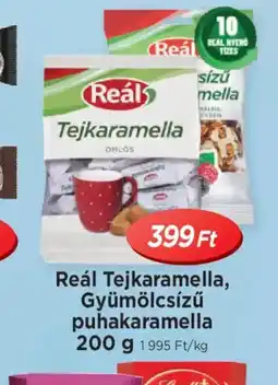 Real Reál Tejkaramella ajánlat