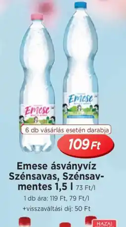 Real Emese ásványvíz ajánlat