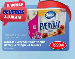 Real Ooops! Everyday toalettpapír ajánlat