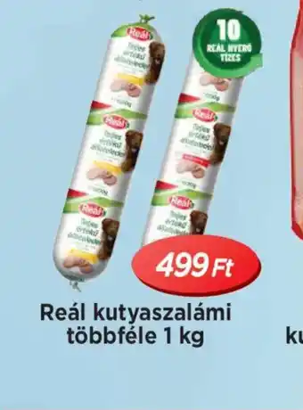 Real Reál kutyaszalámi ajánlat