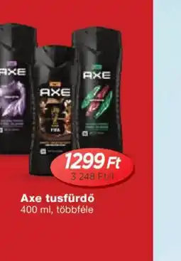 Real AXE tusfürdő ajánlat