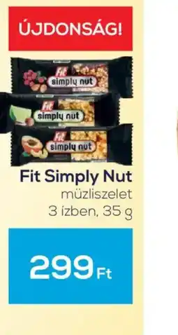 GRoby Fit Simply Nut müzliszelet ajánlat