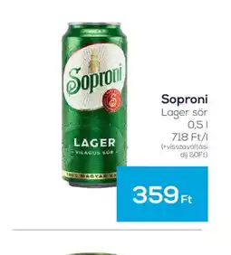 GRoby Soproni Lager sör ajánlat