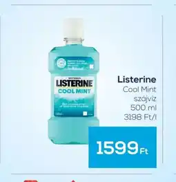 GRoby Listerine Cool Mint szájvíz ajánlat