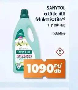 Goods Market SANYTOL fertőtlenítő felülettisztít ajánlat