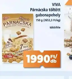Goods Market VIVA Párnácska töltött gabonapehely ajánlat