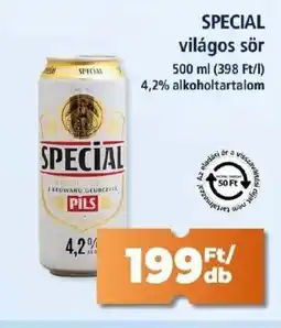 Goods Market SPECIAL világos sör ajánlat