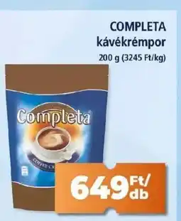 Goods Market COMPLETA kávékrémpor ajánlat