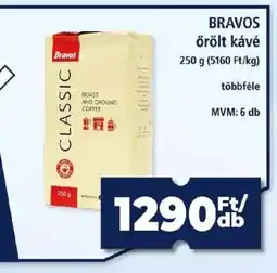 Goods Market BRAVOS örölt kávé ajánlat