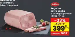 Interspar Regnum Extra sonka ajánlat