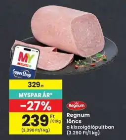 Interspar Regnum Löncs ajánlat