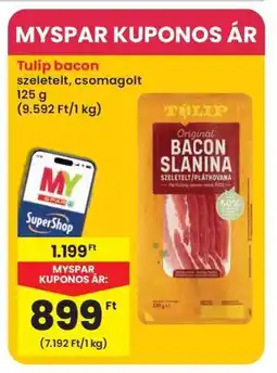 Interspar Tulip bacon ajánlat