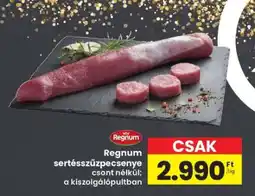 Interspar Regnum sertésszűzpecsenye ajánlat
