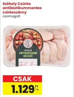 Interspar Székely Csürke antibiotikummmentes csirkeszárny ajánlat