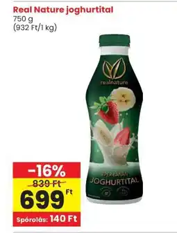 Interspar REAL NATURE Joghurtital ajánlat