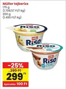 Interspar Müller Tejberizs ajánlat