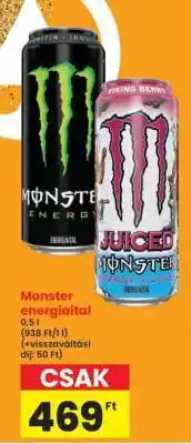Interspar MONSTER Energiaital ajánlat
