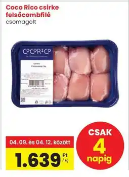 Interspar Coco Rico csirke felsőcombfilé ajánlat