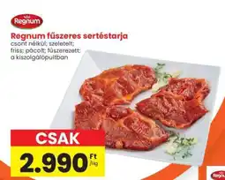 Interspar Regnum fűszeres sertéstarja ajánlat