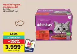 Interspar Whiskas 24 pack macskaeledel ajánlat