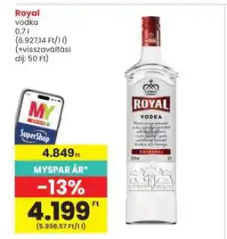 Interspar Royal ajánlat