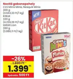 Interspar NESTLÉ Gabonapehely ajánlat