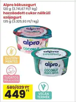 Interspar Alpro kókuszgurt ajánlat