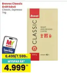 Interspar BRAVOS Classic őrölt kávé ajánlat
