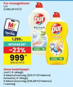 Interspar PUR Mosogatószer ajánlat