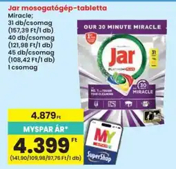 Interspar Jar Mosogatógép-tabletta ajánlat
