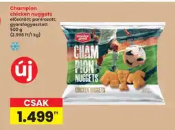 Interspar Champion chicken nuggets ajánlat