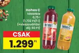 Interspar Hohes C többféle ajánlat
