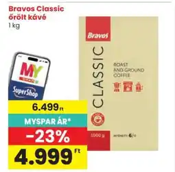 Spar BRAVOS Classic őrölt kávé ajánlat