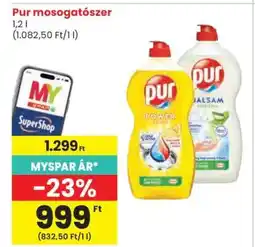 Spar PUR Mosogatószer ajánlat