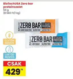 Interspar BioTechUSA Zero Bar proteinszelet ajánlat