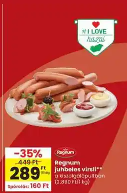 Spar Regnum Juhbeles virsli ajánlat
