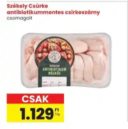 Spar Székely Csirke antibiotikummmentes csirkeszárny ajánlat