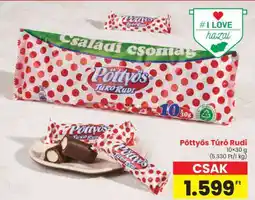 Spar PÖTTYÖS Túró Rudi ajánlat