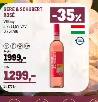 GERE & SCHUBERT ROSÉ