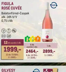 Metro FIGULA ROSÉ CUVÉE ajánlat