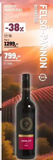 Metro OSTOROS MERLOT ÉDES ajánlat