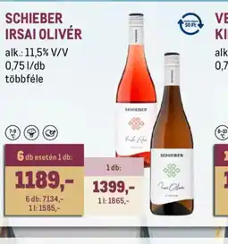 Metro SCHIEBER IRSAI OLIVÉR ajánlat